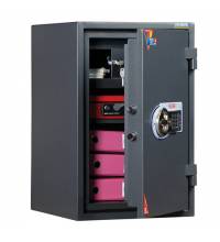 Сейф огневзломостойкий VALBERG "Гарант-67Т EL", 670х440х440 мм, 99 кг, эл. замок, трейзер, крепление к полу