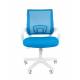 Офисное кресло Chairman 696 Россия белый пластик TW голубой главное фото в маленьком размере