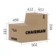 Кресло Сhairman 480 дерево (бежевое экопремиум). Фото товара с разных ракурсов.